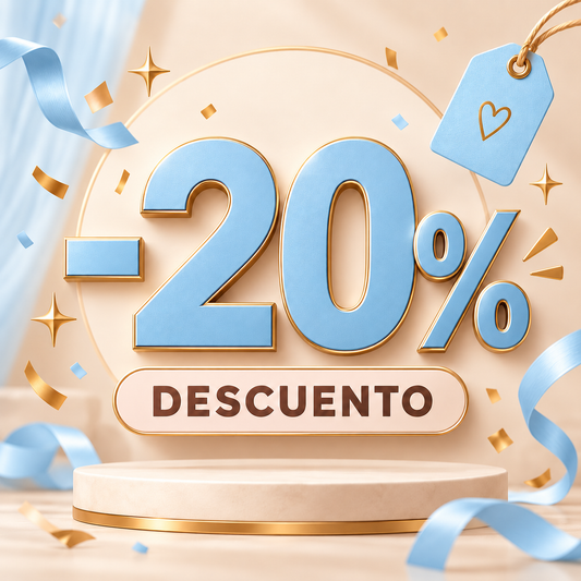 20% en próximas compras