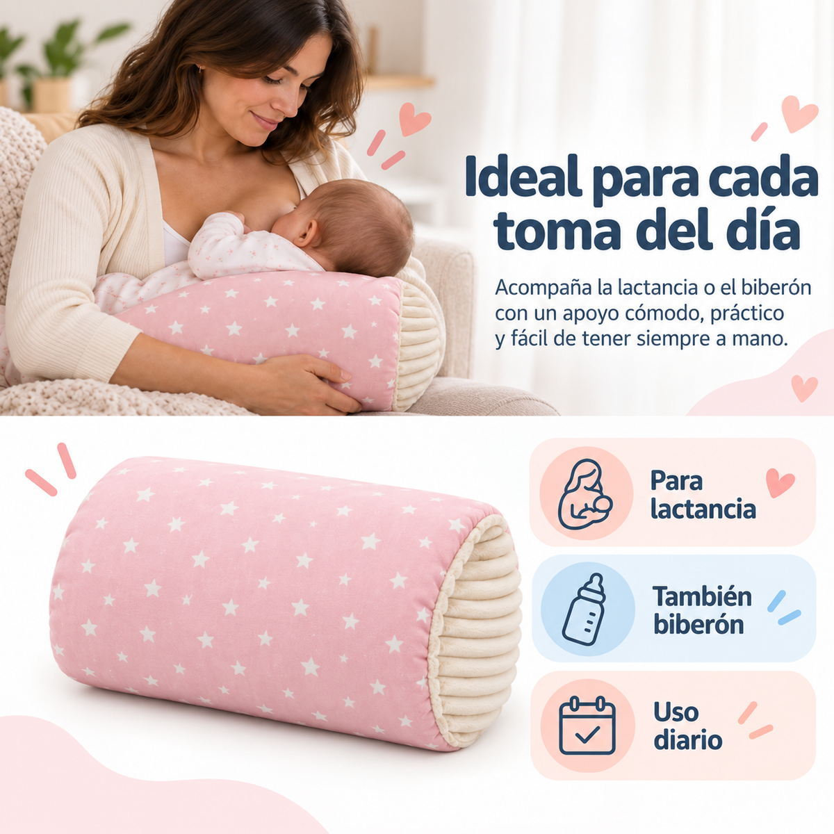 Almohada de Lactancia para Bebé