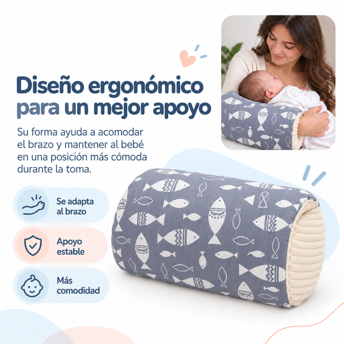 Almohada de Lactancia para Bebé