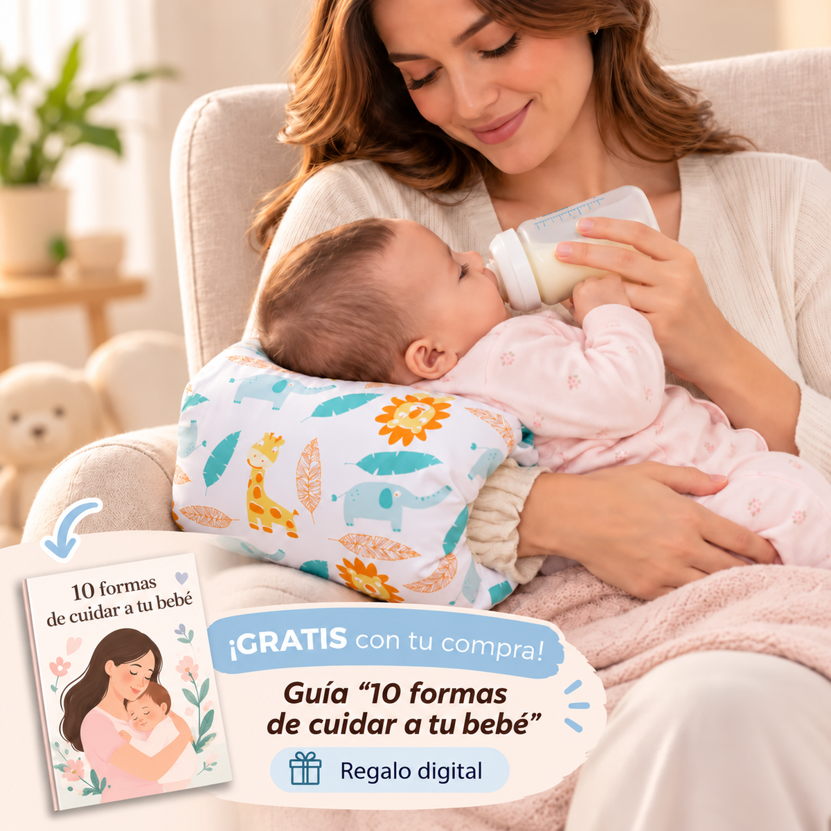 Almohada de Lactancia para Bebé
